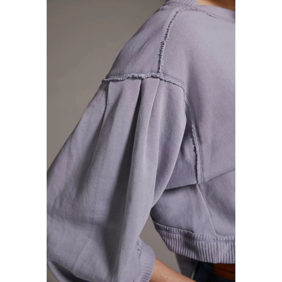 Anthropologie Pilcro Open-Back Sweatshirt NWT Size XL - Picture 4 of 12